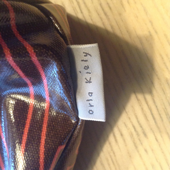 NWOTs Orla Kiely Graphic art bag in Brown/Pink - Picture 5 of 6